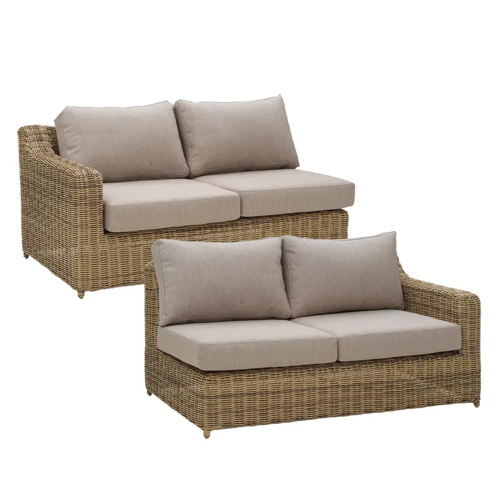 Brafab Brafab, Glendon endestykker, 2-pakning Rustic / 220 Beige