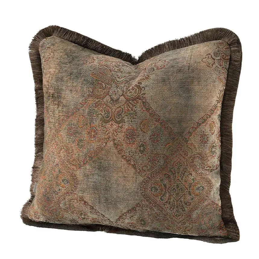 Artwood Artwood, Miralago Paisley Taupe putetrekk Fringe 60 x 40 Artwood