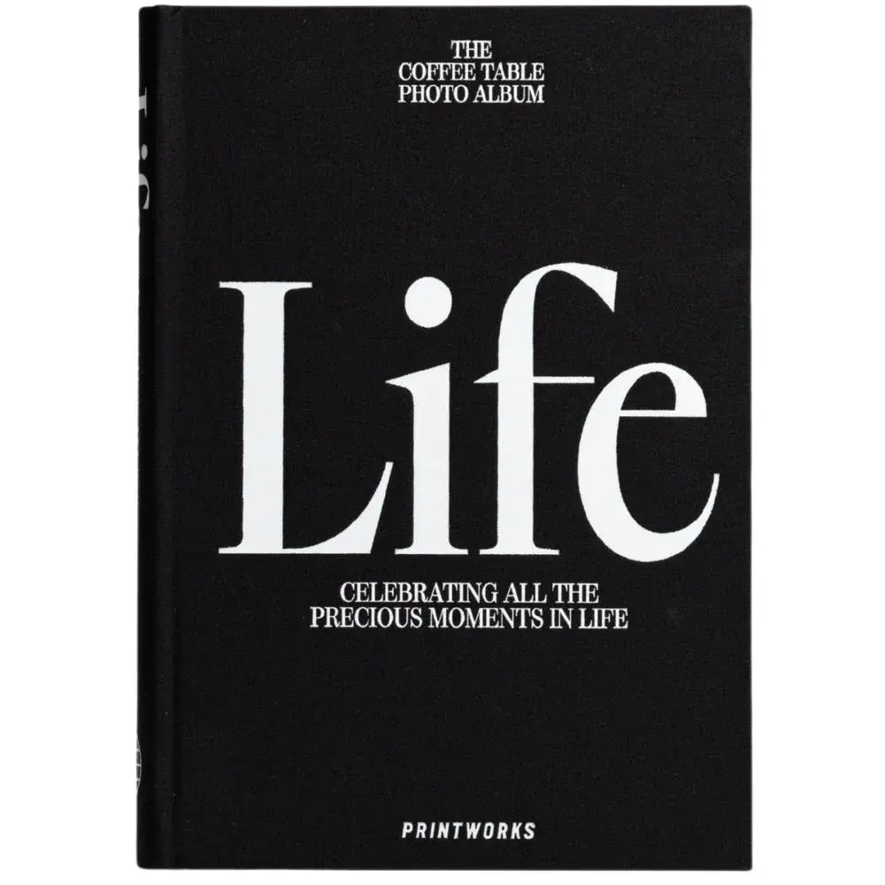 Printworks Printworks, Photo Book - Life, Black