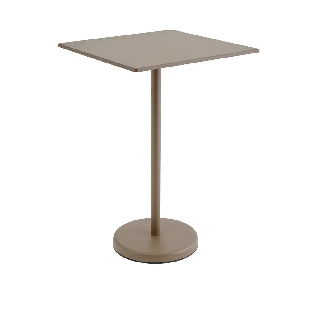 Muuto Muuto, Linear Steel Barbord 70x70 cm Taupe