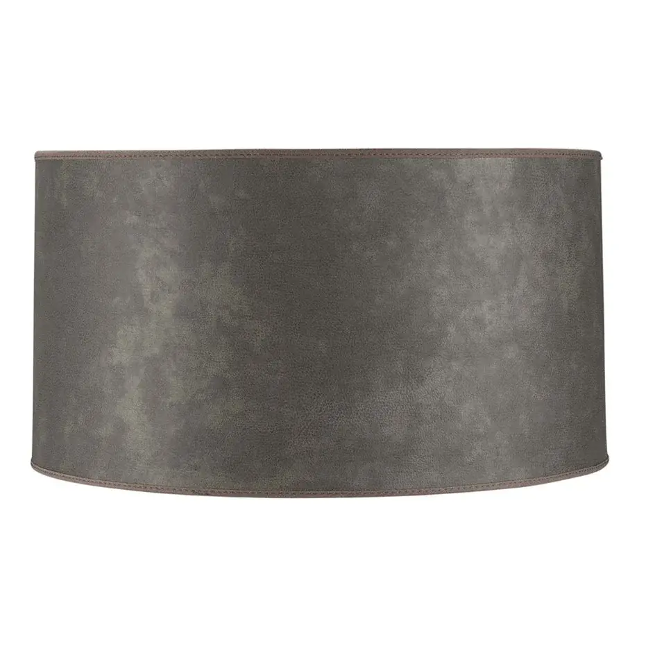 Artwood Artwood, Lampeskjerm Cylinder Large Leather Grey Artwood