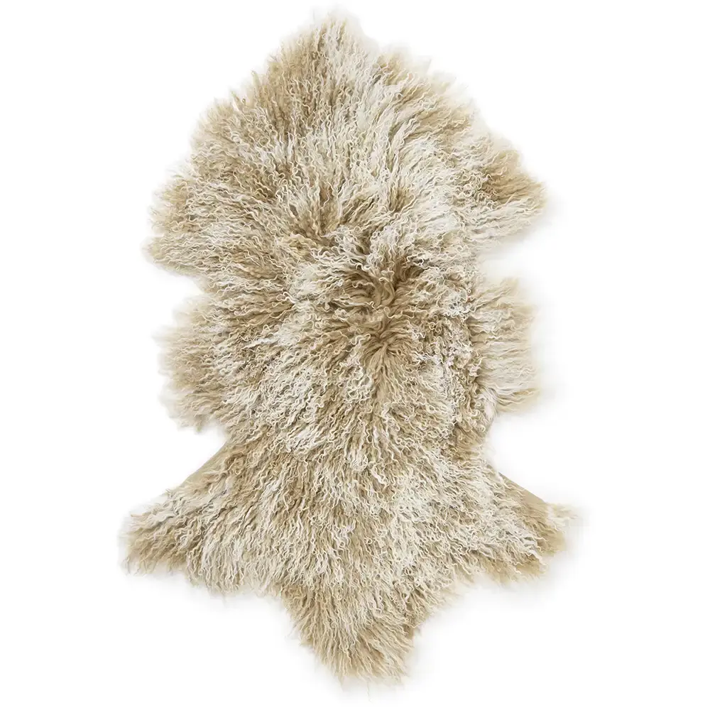 Skinnwille Skinnwille, Shansi Saueskinn 55x95 cm Beige Snowtop