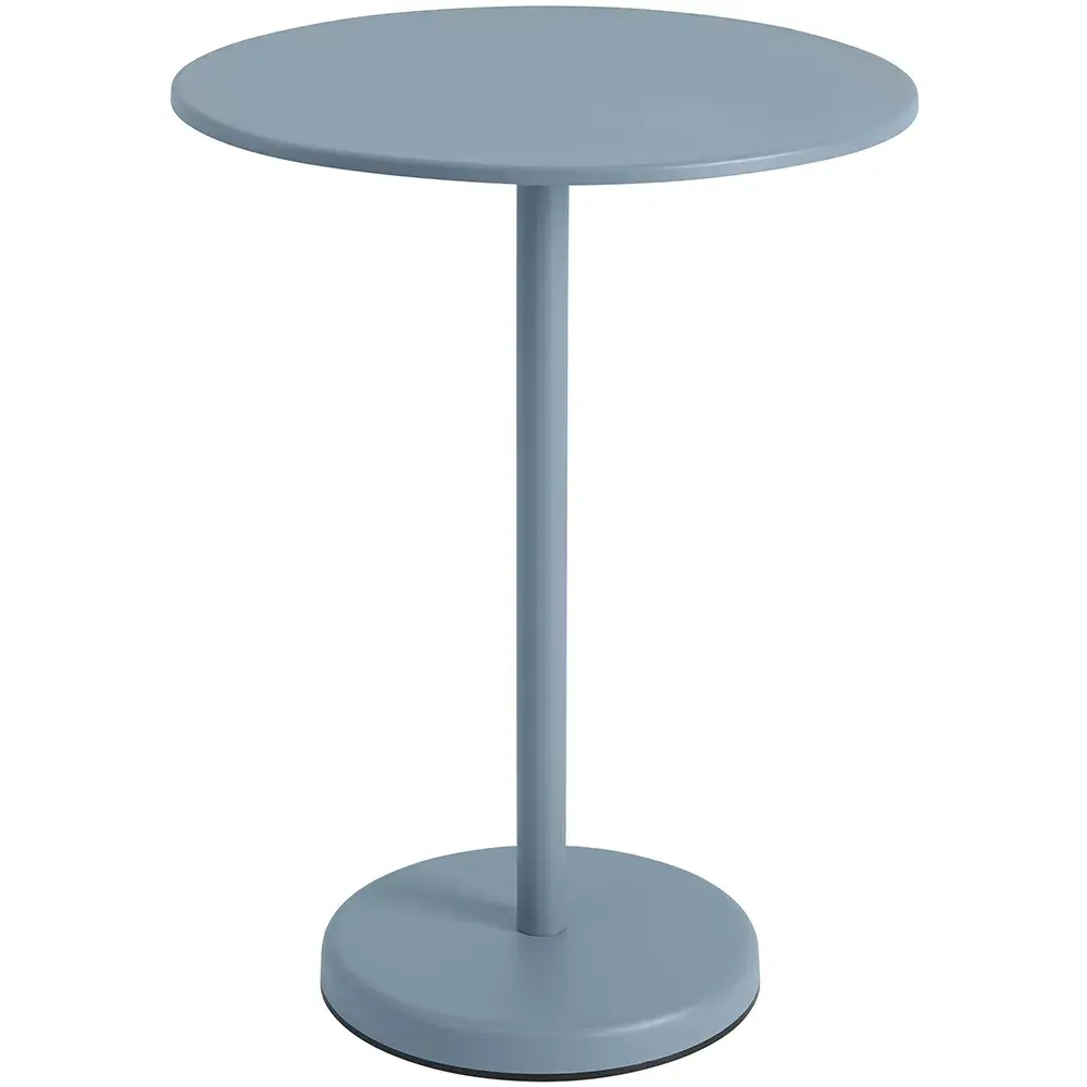 Muuto Muuto, Linear Steel Barbord Ø70 h: 95 cm Pale Blue