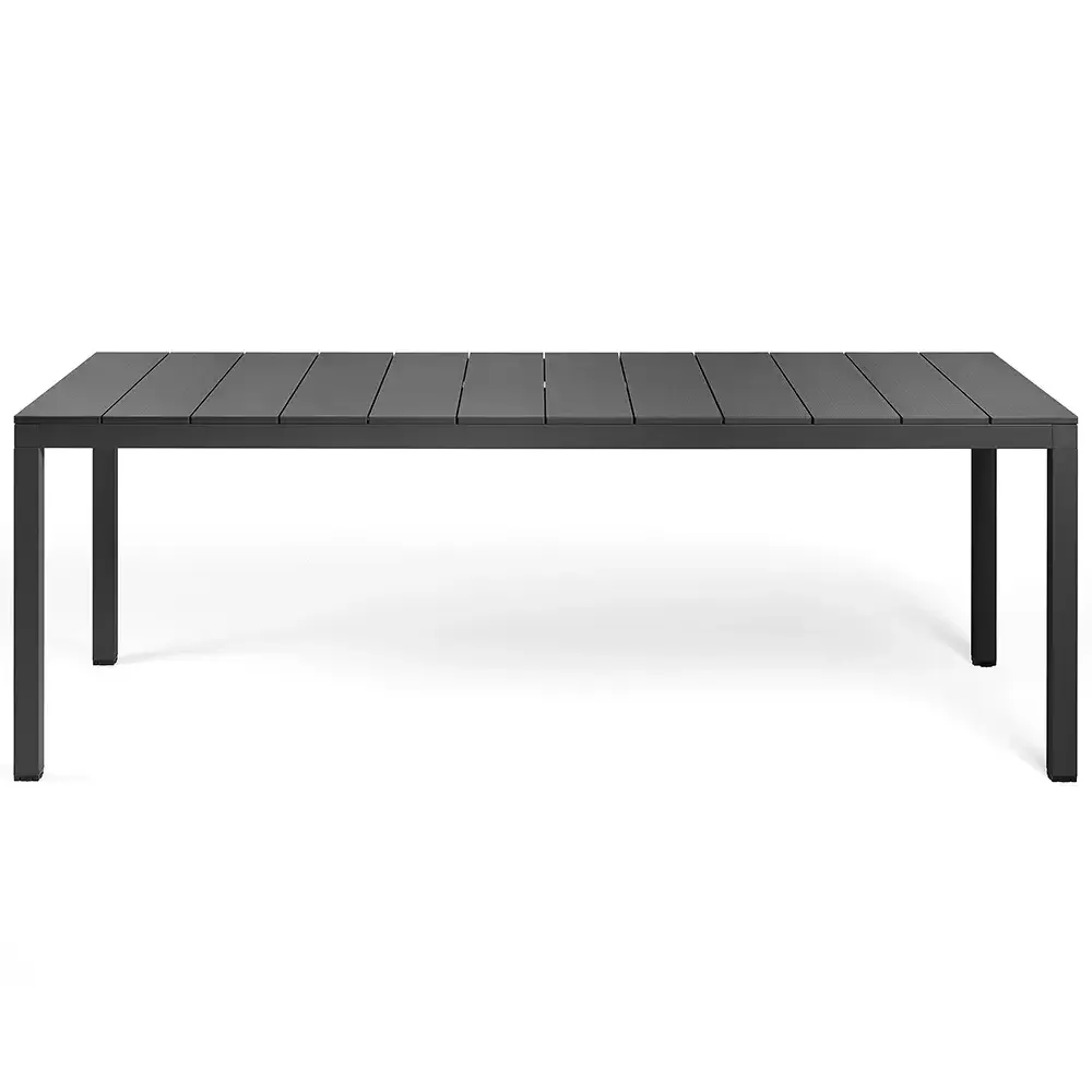Nardi Nardi, Rio Fix Spisebord 210x85 cm Anthracite