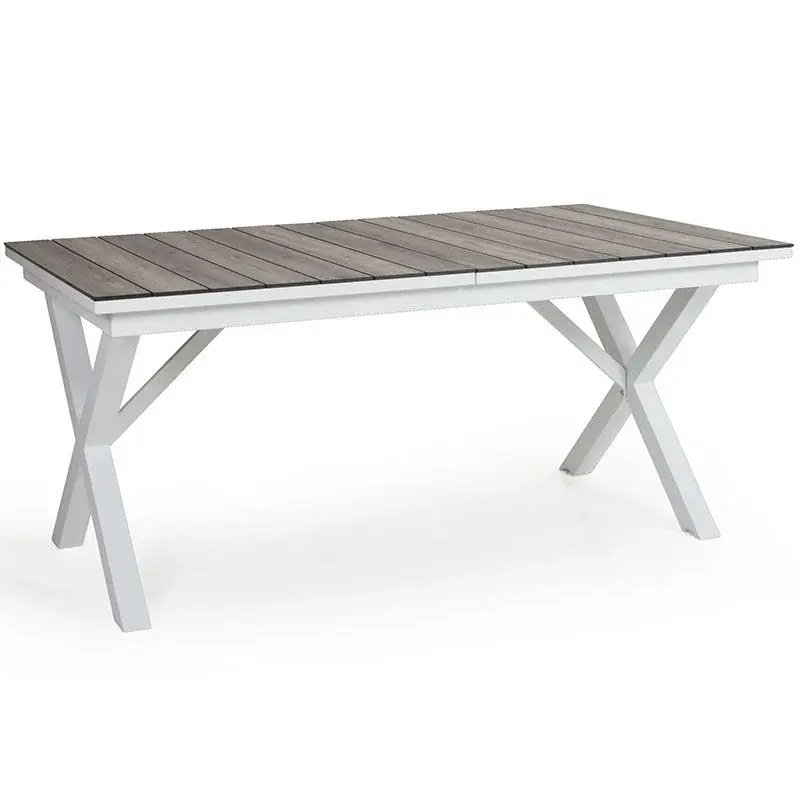 Brafab Brafab, Hillmond uttrekkbart bord 100x166-226 cm hvit/natur