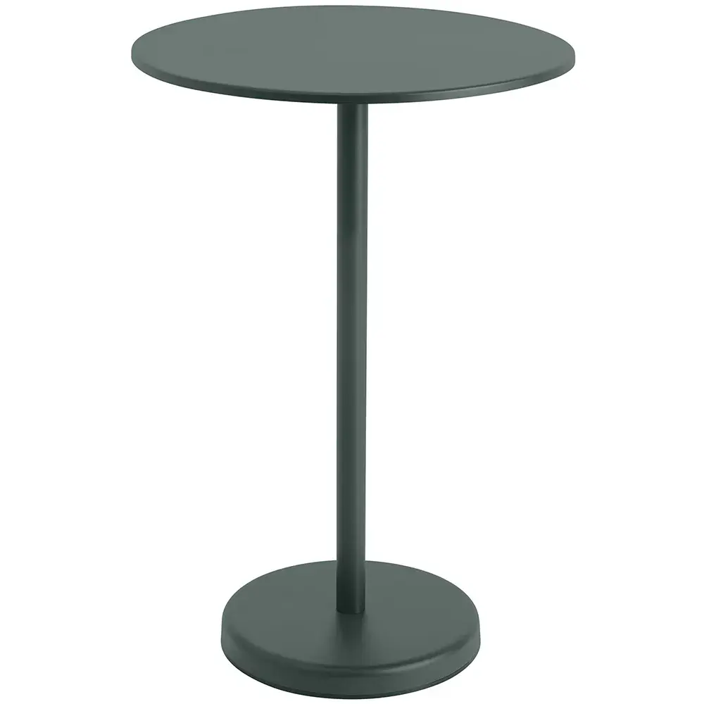 Muuto Muuto, Linear Steel Barbord Ø70 cm Dark Green