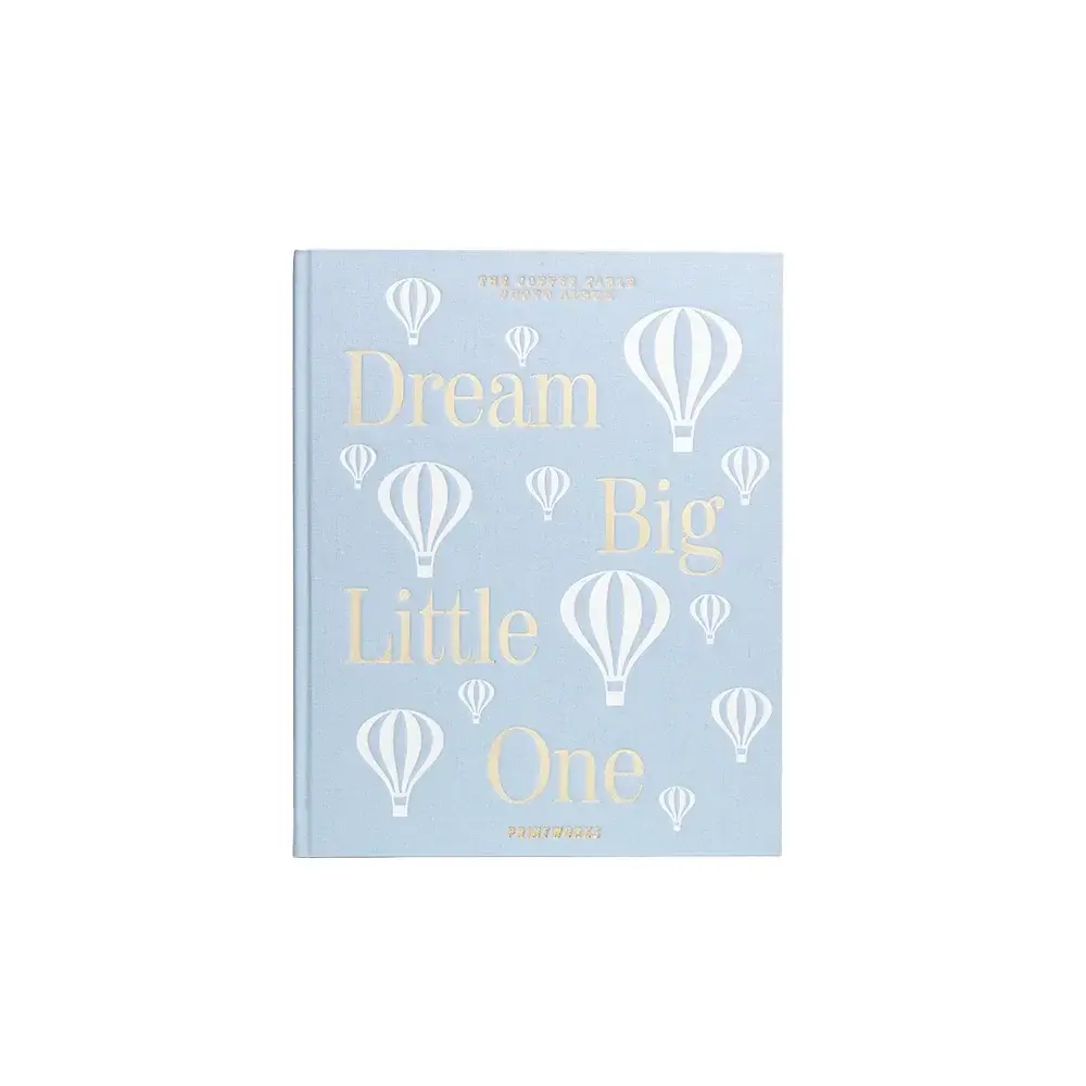 Printworks Printworks, Baby Photo Album Dream Big Little One Light Blue