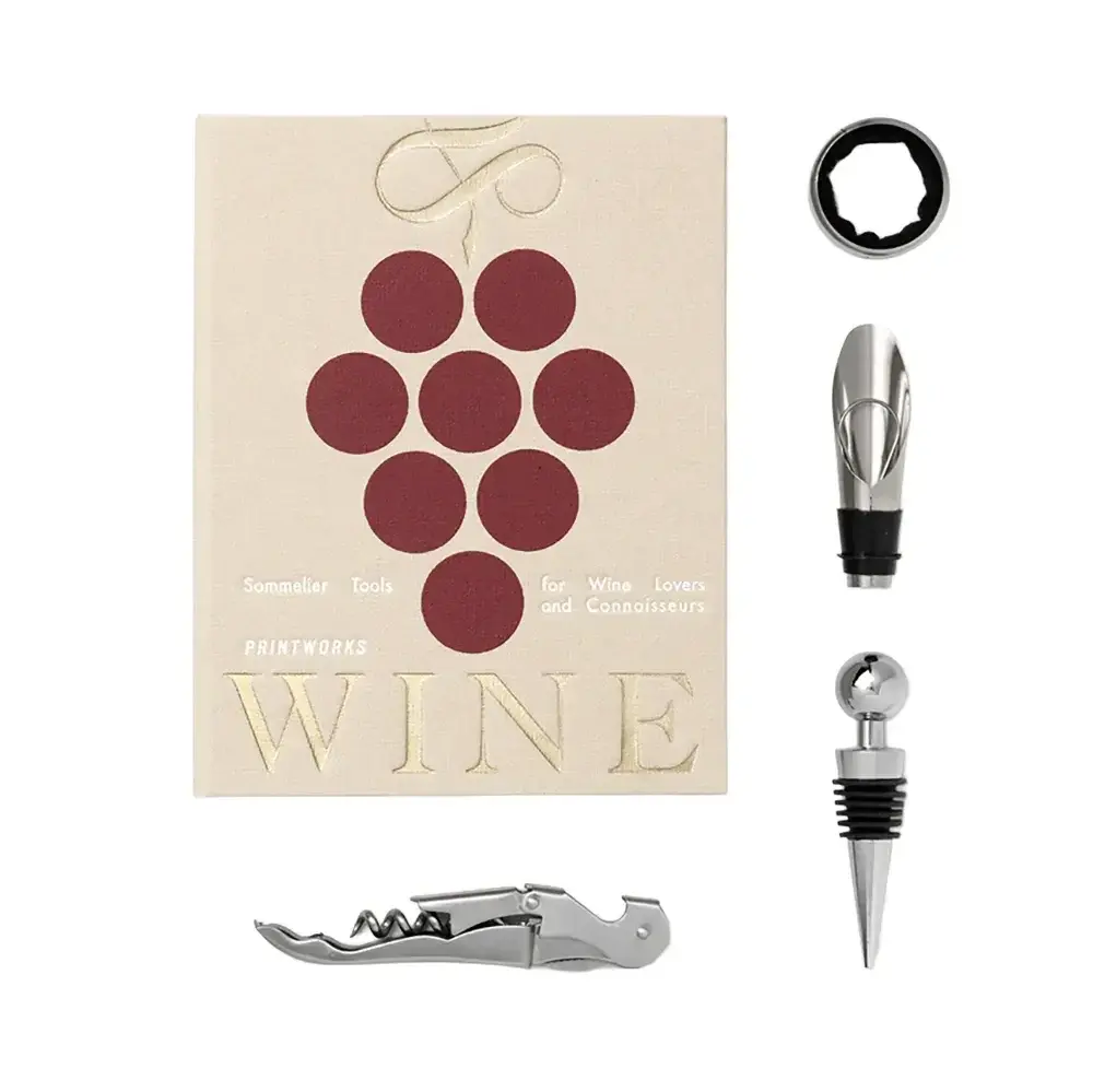 Printworks Printworks, The Essentials - Wine Tools Beige