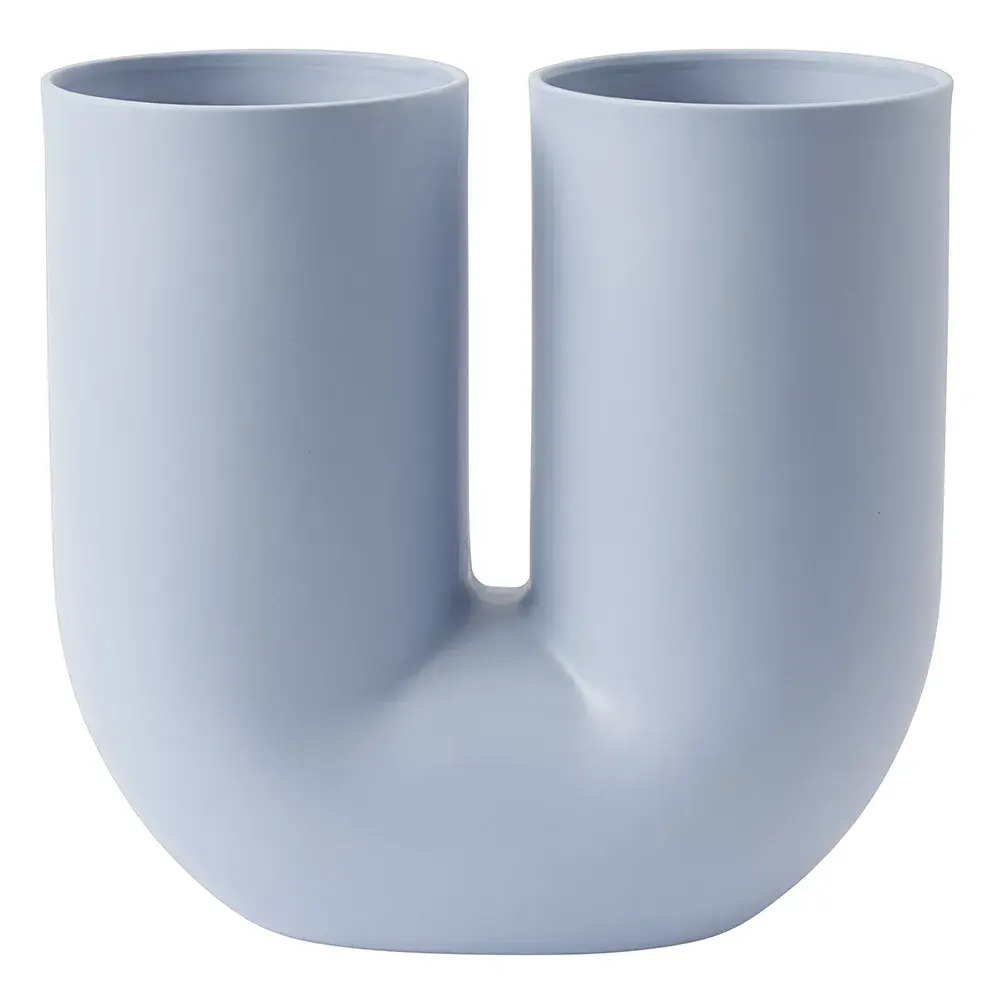 Muuto Muuto, Kink Vase H: 26 cm - Lyseblå
