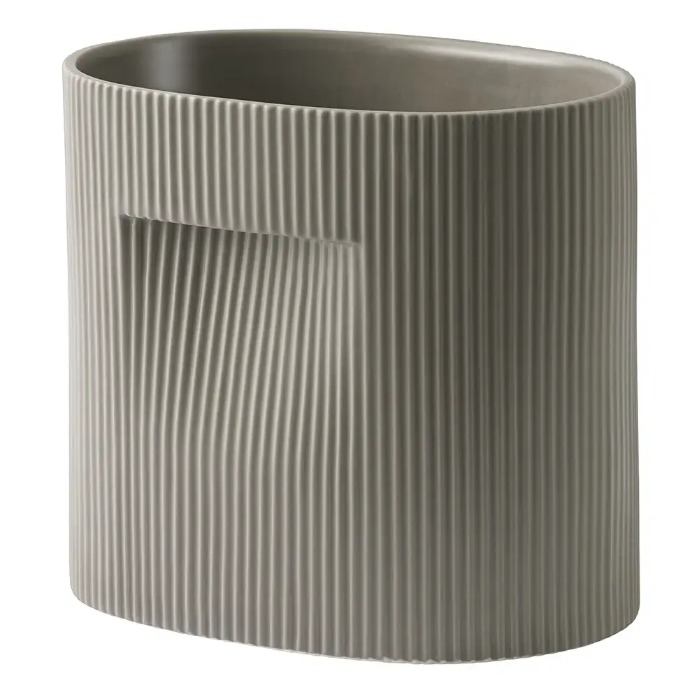 Muuto Muuto, Ridge Pot H: 24 cm - Taupe