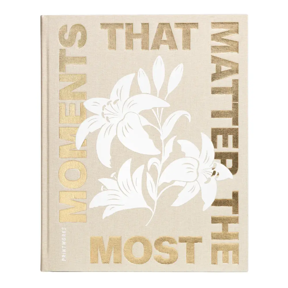 Printworks Printworks, Photo Album - Moments that Matters the Most, Beige