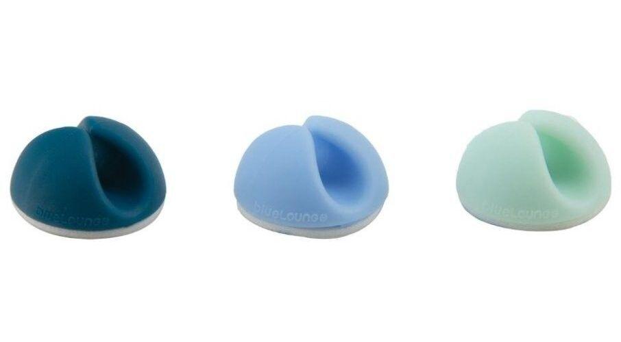 Bluelounge Bluelounge CableDrop Mini Ombre - 9-pack - Blå