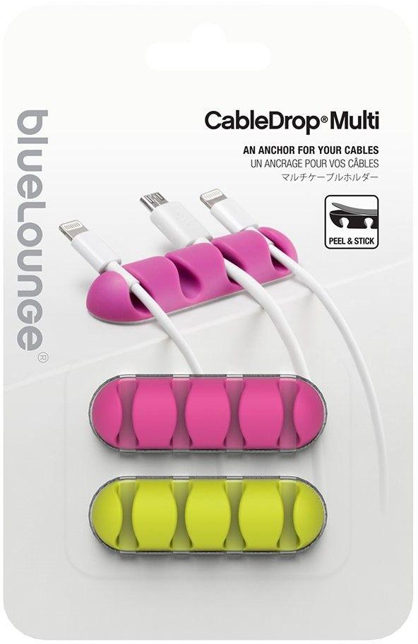 Bluelounge Bluelounge CableDrop Multi - Rosa/Gul