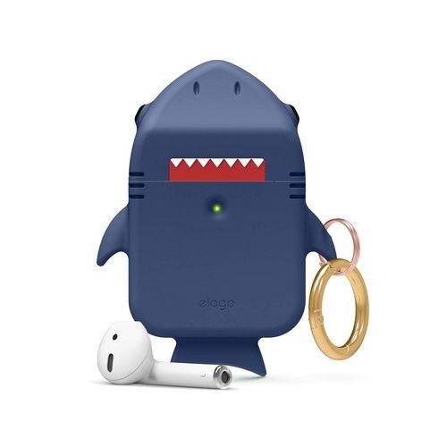 Elago Elago AirPods Shark Design Case (Apple AirPods 1/2) - Blå