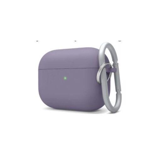 Elago Elago Liquid Hybrid Hang Case for AirPods Pro - Mørkelilla