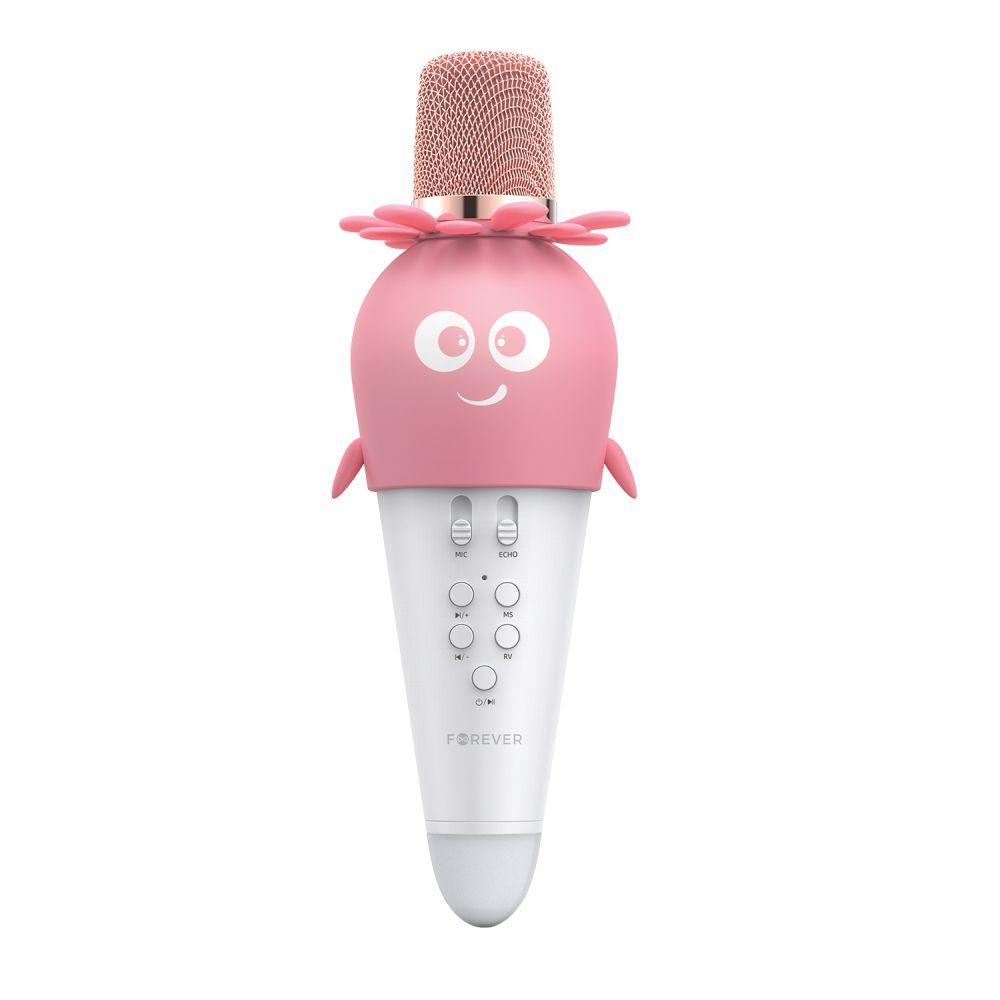 Forever Forever Bluetooth Bloom-mikrofon - Rosa