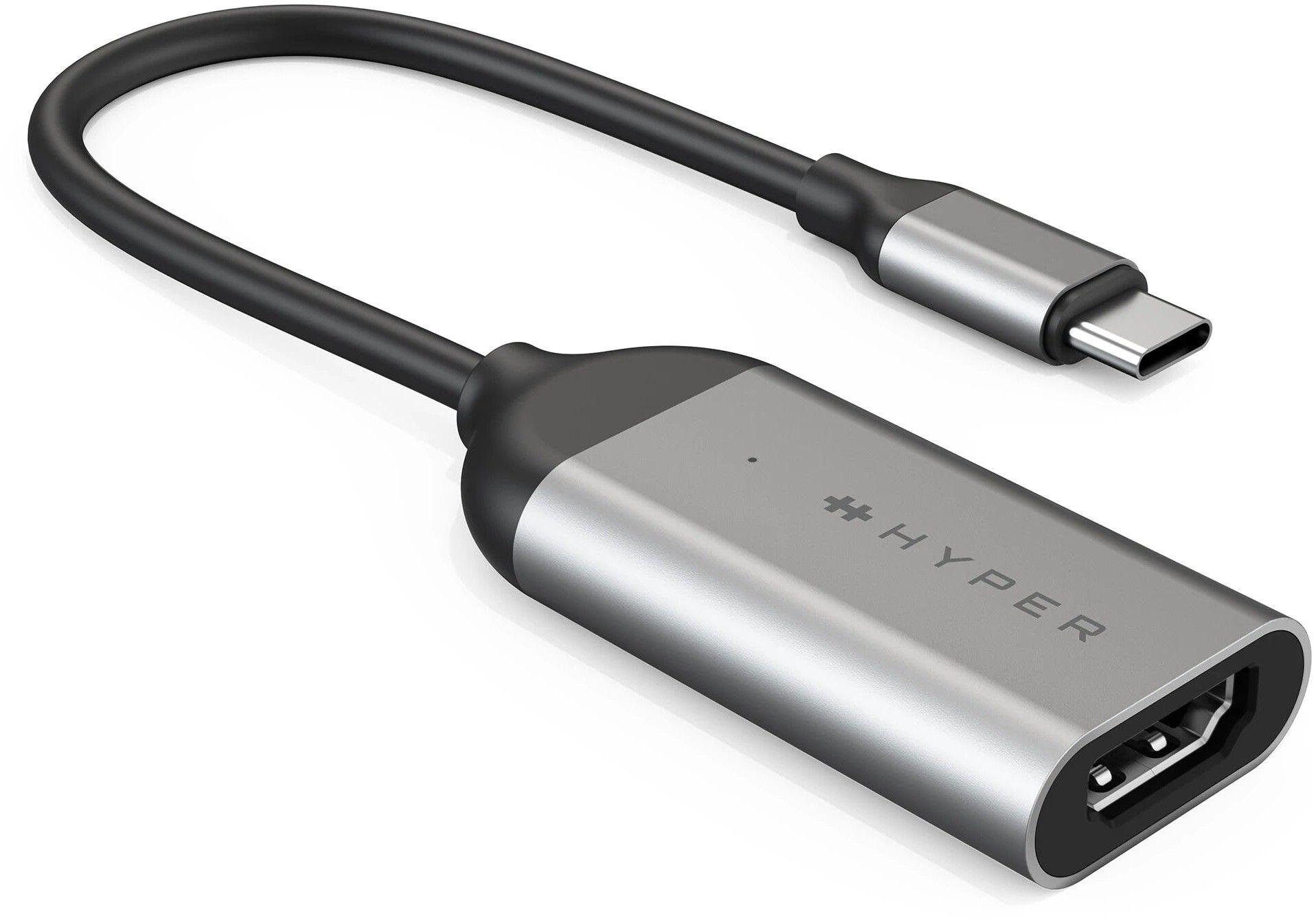 Hyper Hyper Hyper Drive USB-C til 8K 60Hz / 4K 144Hz HDMI-adapter