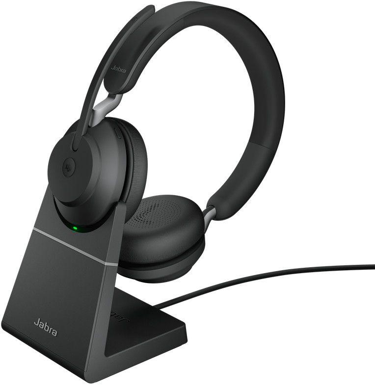 Jabra Jabra Evolve2 65 Stereo inkl. Ladestativ - Svart UC USB-C