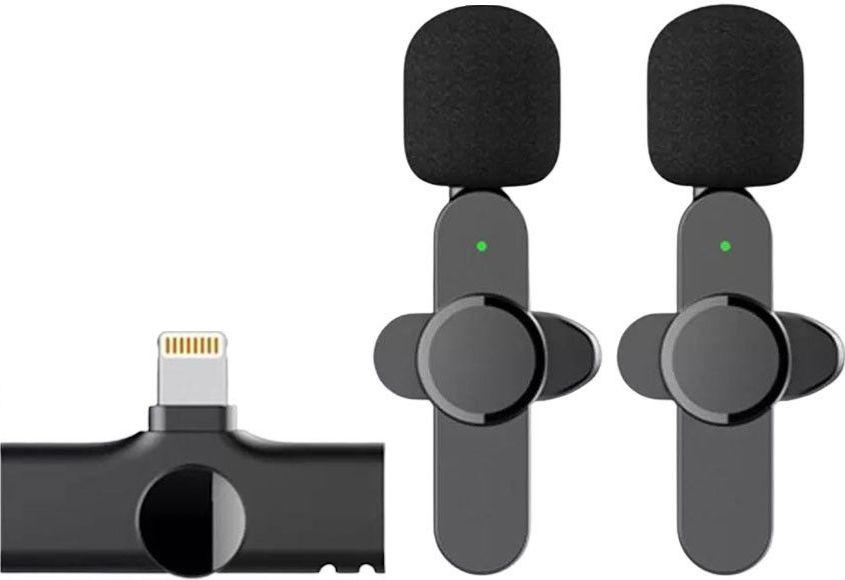 Moobio Moobio Trådløs Mikrofon med 2 Mikrofoner Lightning