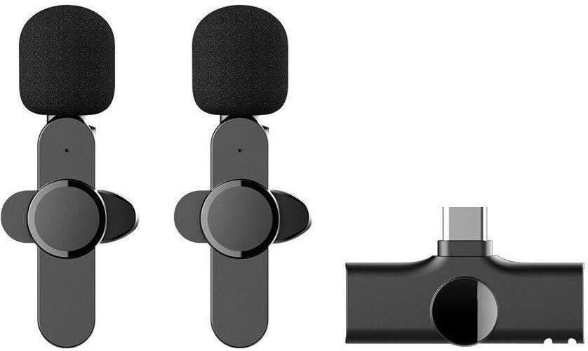 Moobio Moobio Trådløs Mikrofon med 2 Mikrofoner USB-C