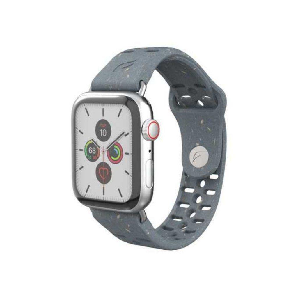 Pela Pela Vine Miljøvennlig Klokkerem (Apple Watch 46/45/44/42mm) - Grå