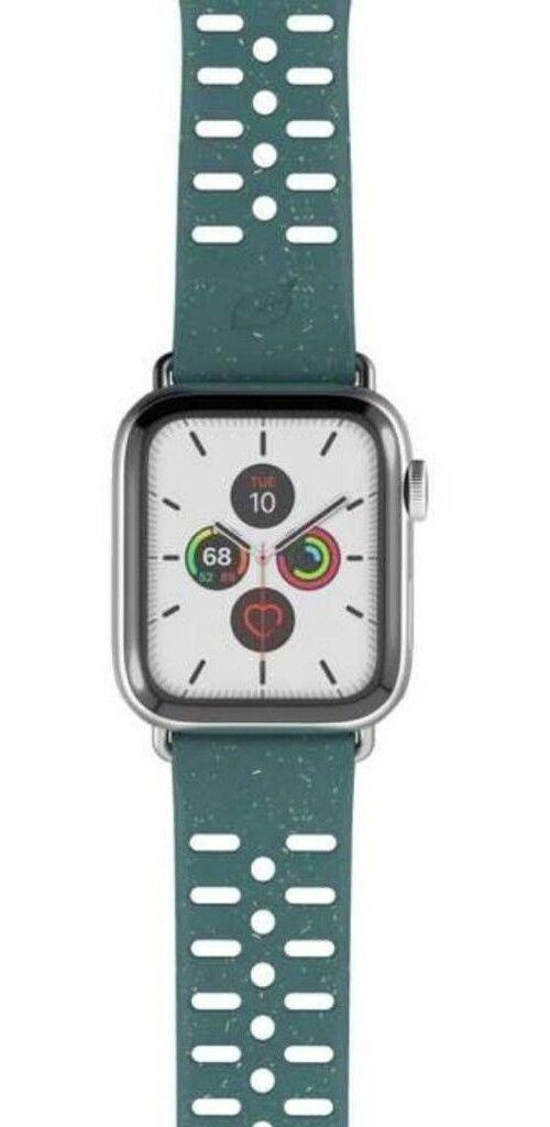 Pela Pela Vine Miljøvennlig Klokkerem (Apple Watch 46/45/44/42mm) - Grønn