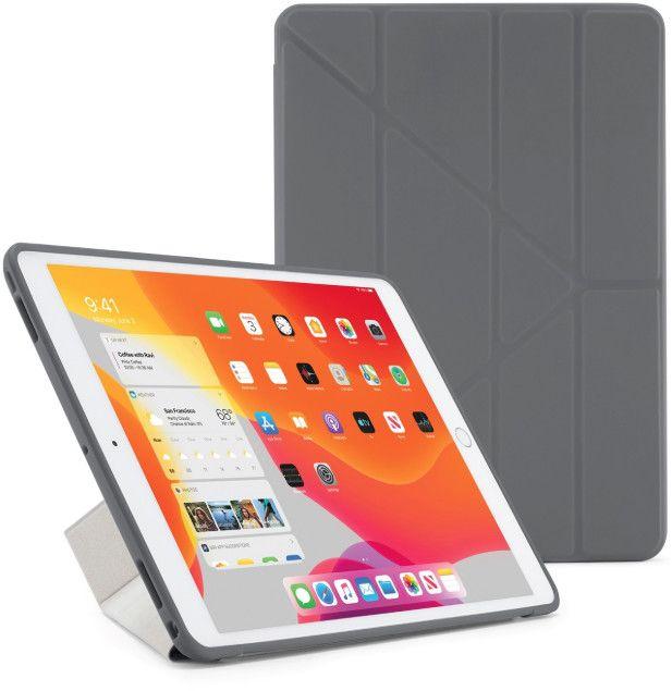 Pipetto Pipetto Origami Case TPU (iPad 10.2) - Grå