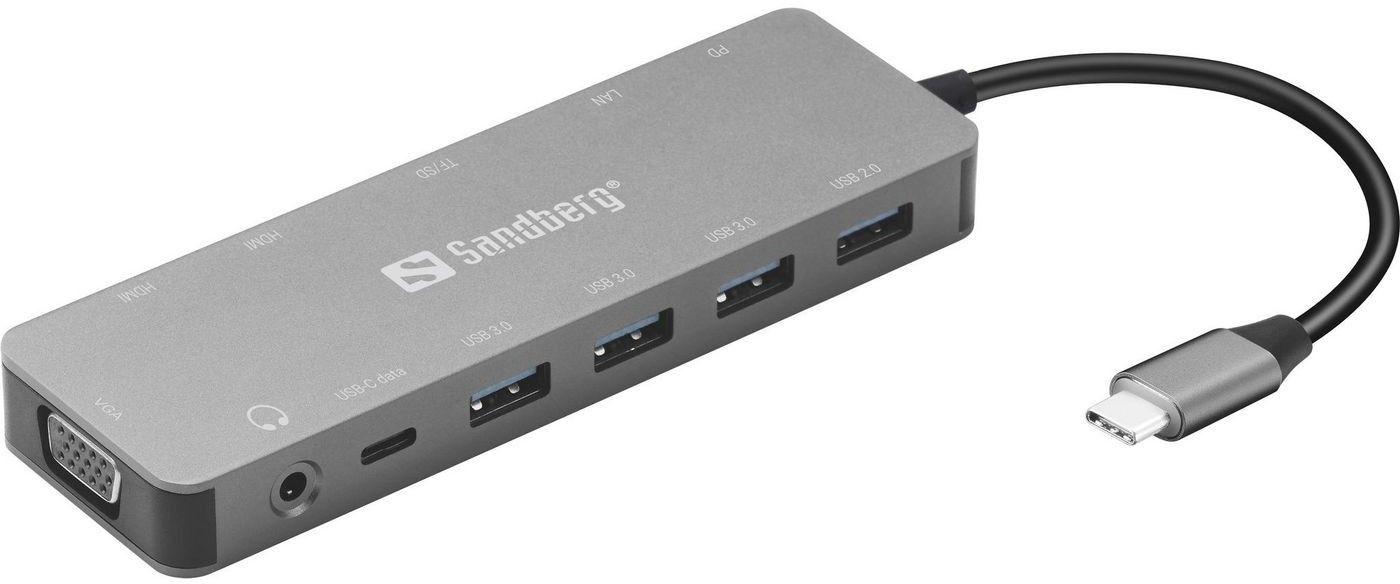Sandberg Sandberg USB-C 13-in-1 Travel Dock