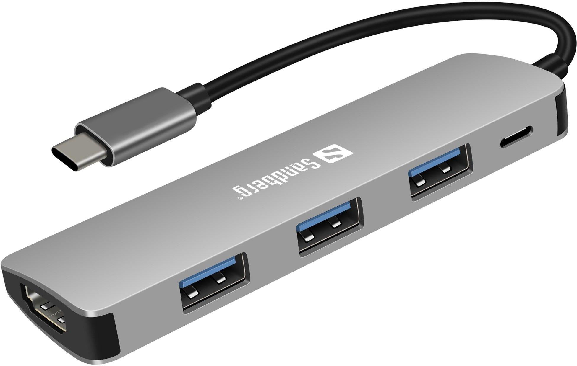 Sandberg Sandberg USB-C Dock HDMI+3xUSB+PD 100W