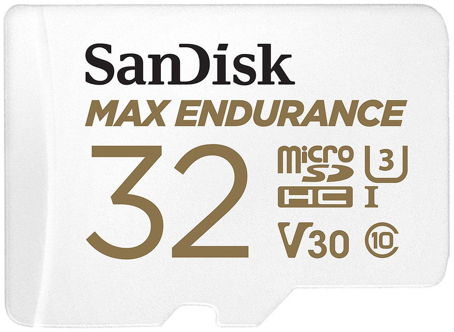 SanDisk SanDisk Max Endurance Card med adapter - 32GB