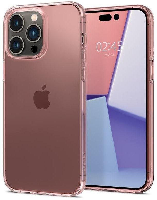 Spigen Spigen Crystal Flex (iPhone 14 Pro) - Rosa