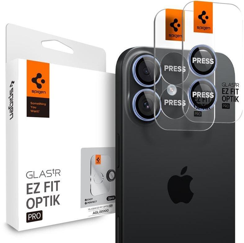 Spigen Spigen Glas.tR EZ Fit Optik Pro (iPhone 17) - Blå