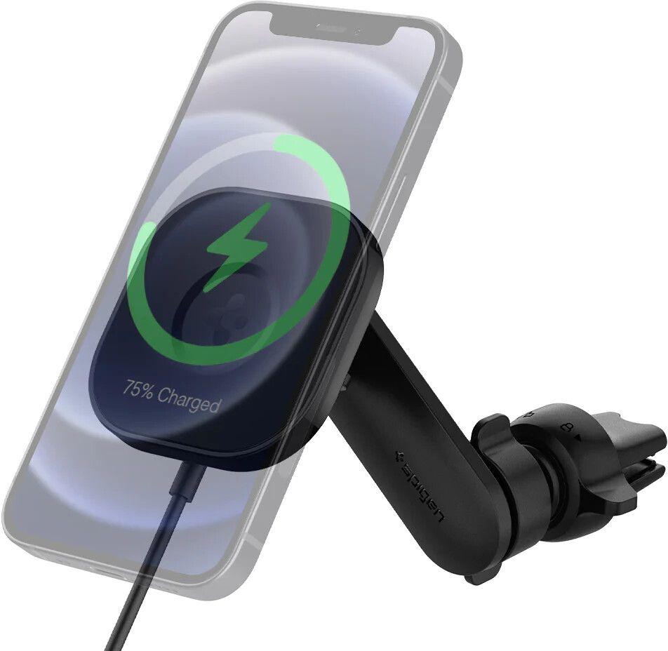 Spigen Spigen OneTap Pro trådløs magnetisk billader luftventil (MagFit)