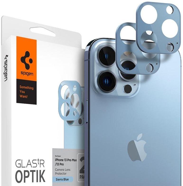 Spigen Spigen Optics Lens Protector (iPhone 13 Pro / Pro Max) - Blå
