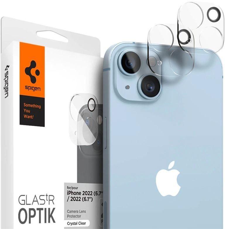 Spigen Spigen Optik Lens Protector (iPhone 14 14/14 Plus) - Transparent