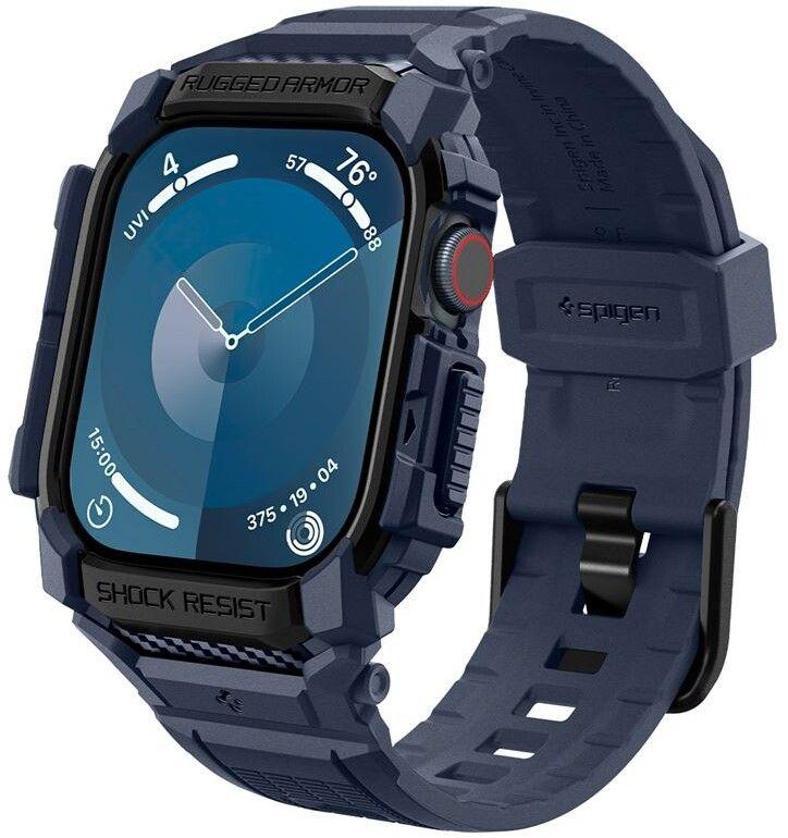 Spigen Spigen Rugged Armor Pro (Apple Watch 10/11 42mm) - Blå