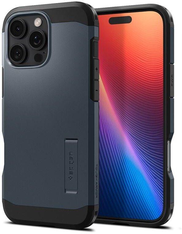 Spigen Spigen Tough Armor AI MagFit (iPhone 16 Pro) - Metal slate