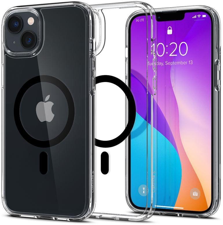 Spigen Spigen Ultra Hybrid MagFit (iPhone 14 Plus) - Gjennomsiktig/svart