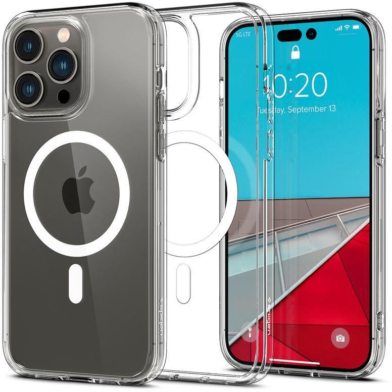 Spigen Spigen Ultra Hybrid MagFit (iPhone 14 Pro Max) - Transparent/Hvit