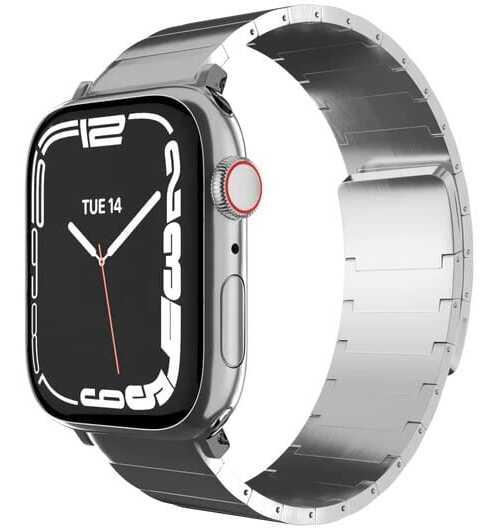 SwitchEasy SwitchEasy Maestro M Stainless Steel Watch Loop (Apple Watch 42/41/40/38mm) - Sølv