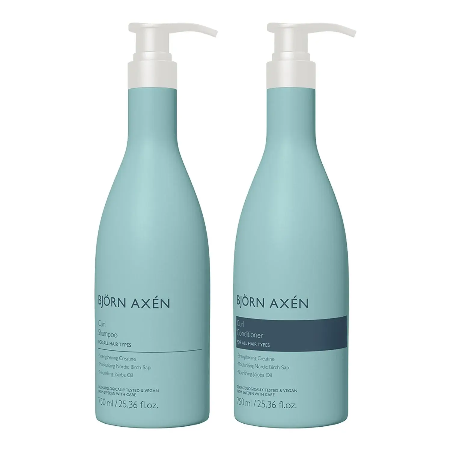 Björn Axén Björn Axén Curl Set 750 ml Shampoo + 750 ml Conditioner - 1500 ml
