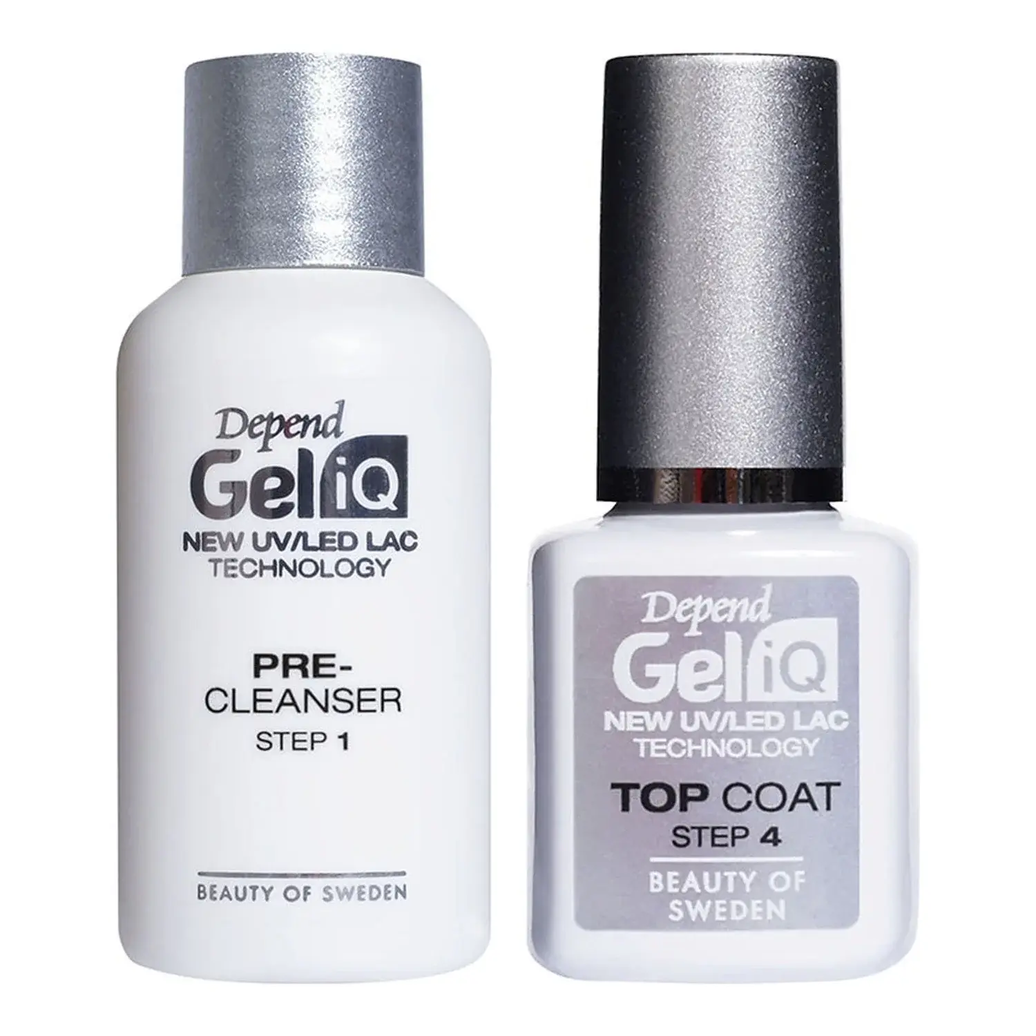 Depend Depend Gel IQ Pre-Cleanser & Top Coat Set