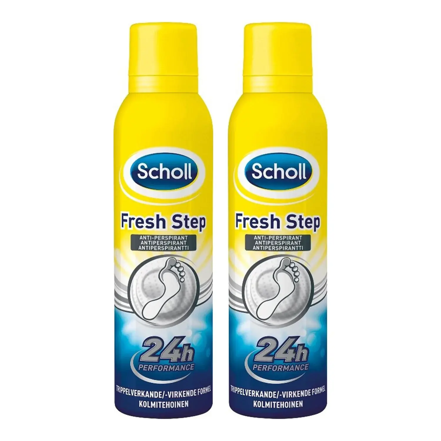Scholl Scholl Fresh Step Foot Spray Duo 2 X 150 ml