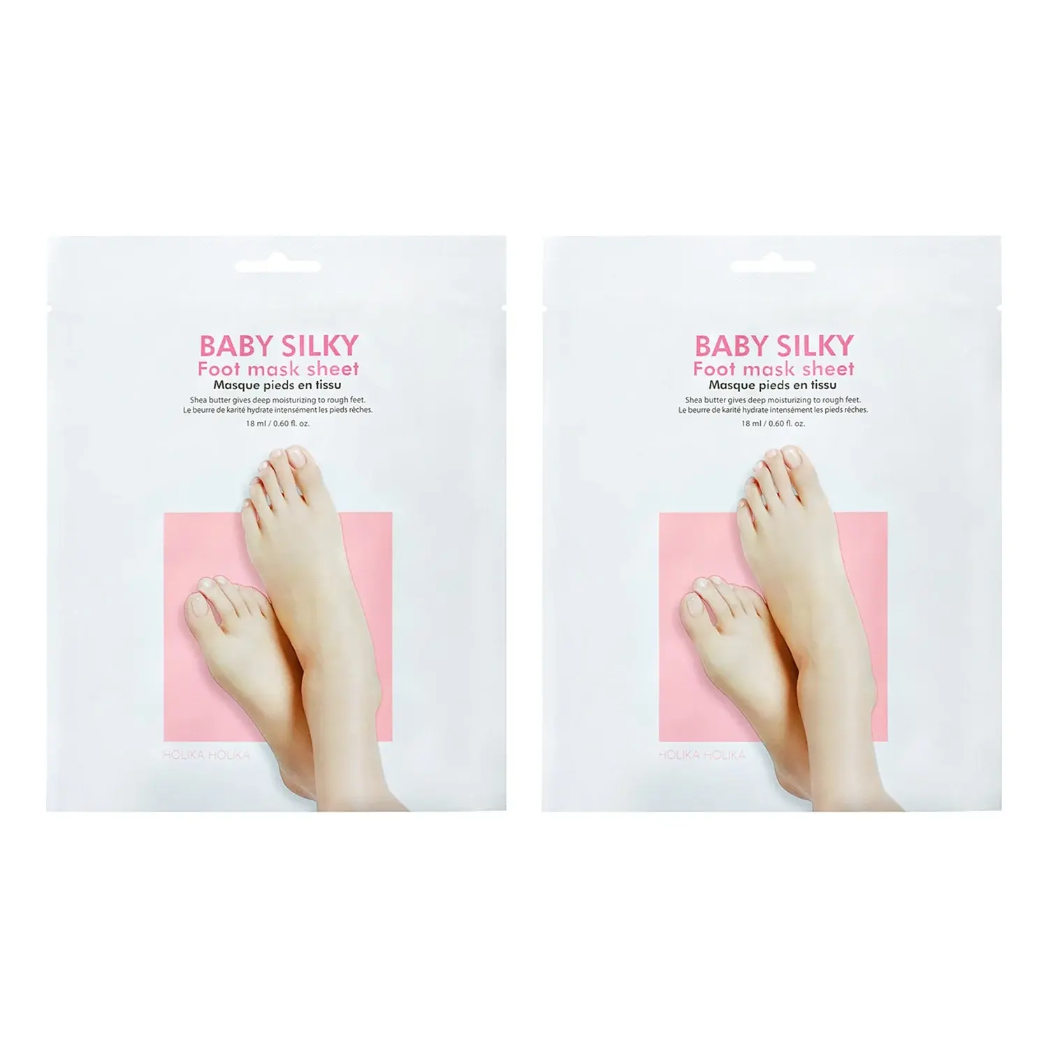 Holika Holika Holika Holika Baby Silky Foot Sheet Mask Duo