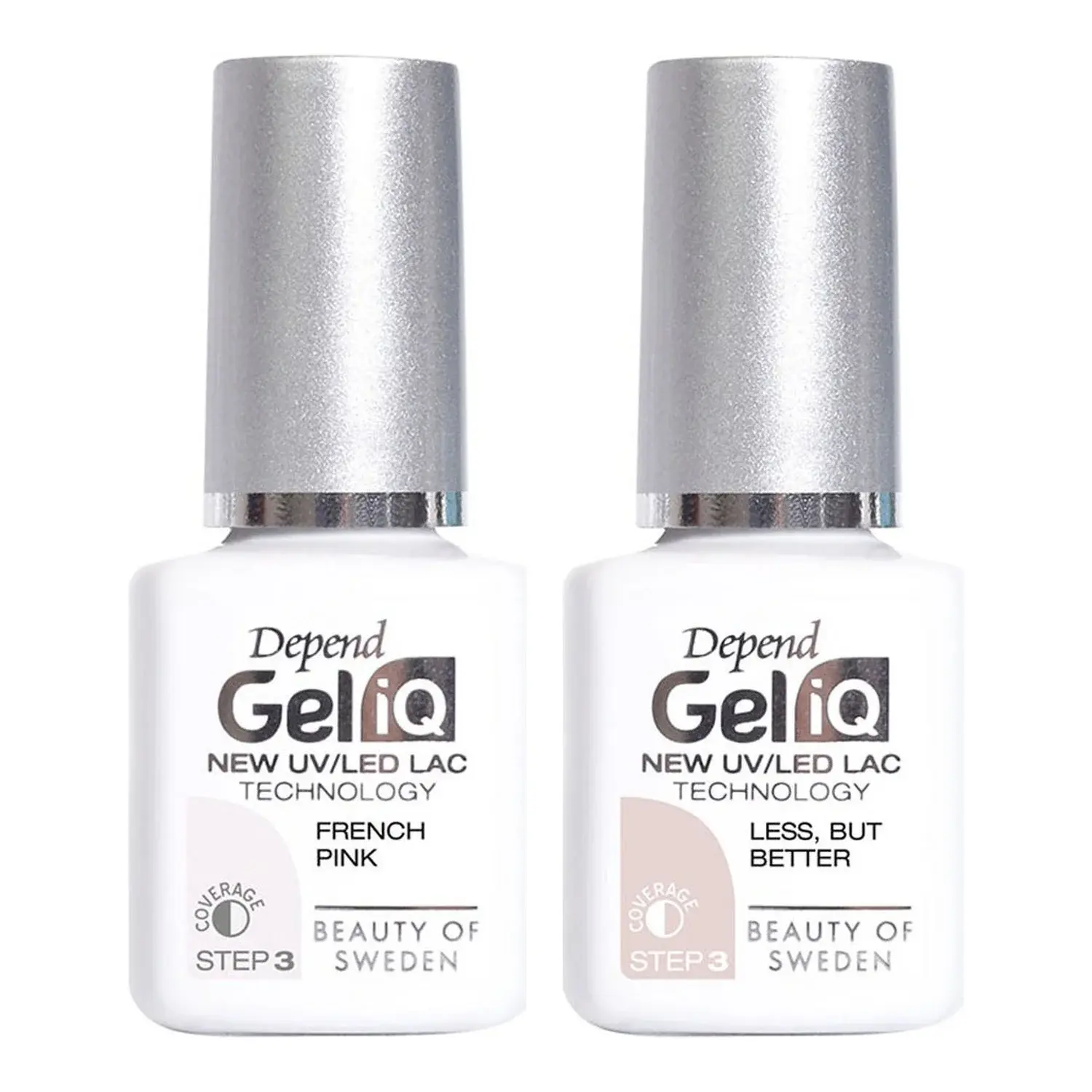 Depend Depend Gel IQ Pink Set French Pink & Less, But Better