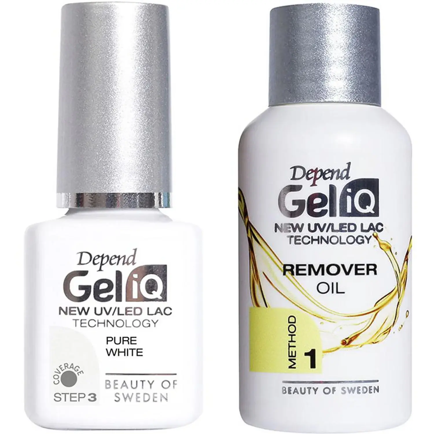 Depend Depend Gel IQ White & Remover Oil Set