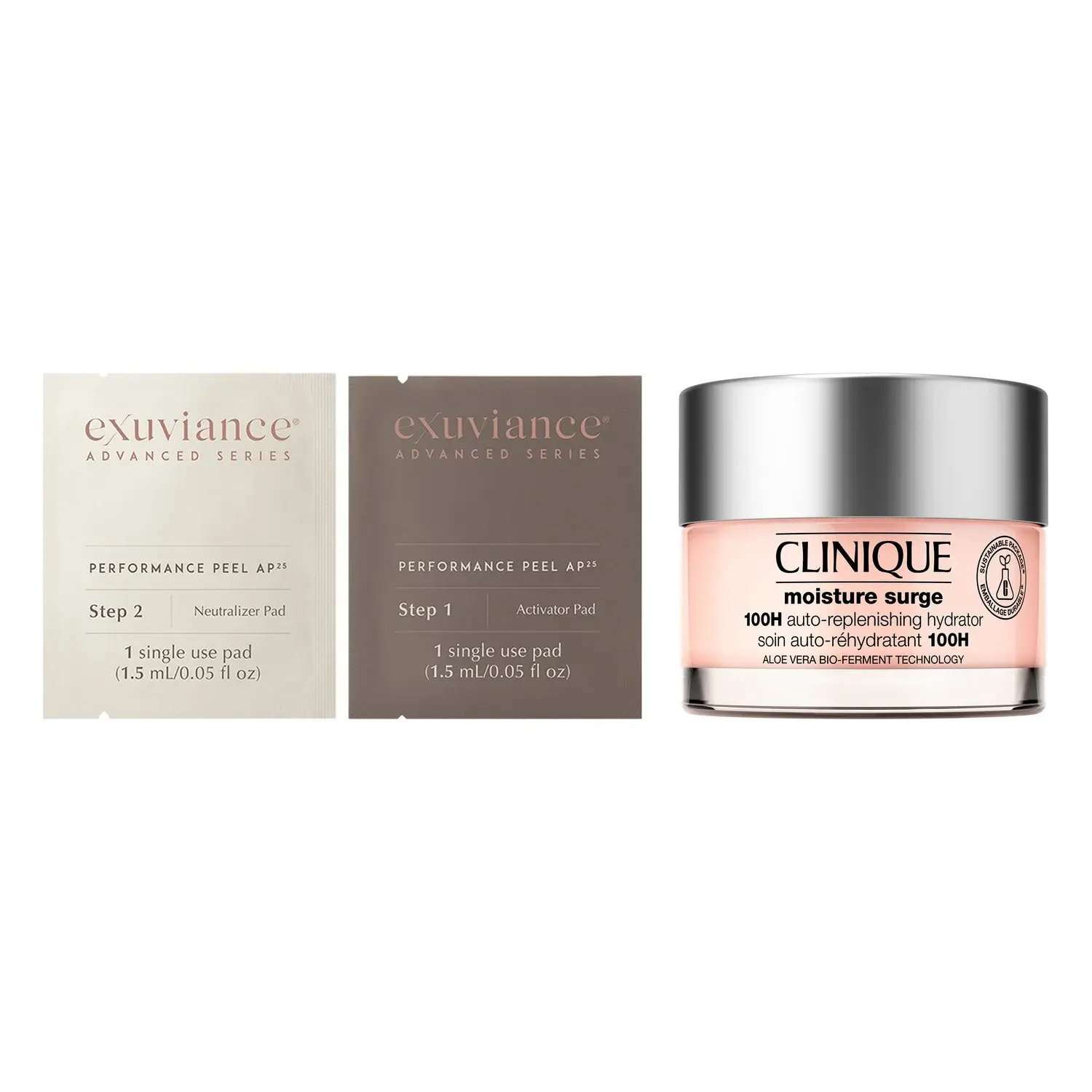 Exuviance Exuviance Renew & Hydrate Essentials Peel Pads 26 Pcs & Face Cream 50 ml