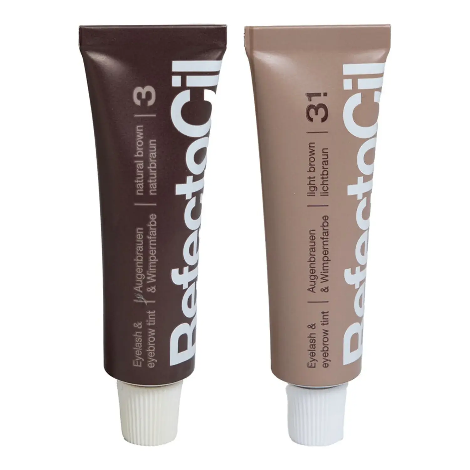 RefectoCil RefectoCil Eyebrow Color Duo Natural Brown & Light Brown, 2 X 15 ml - 30 ml