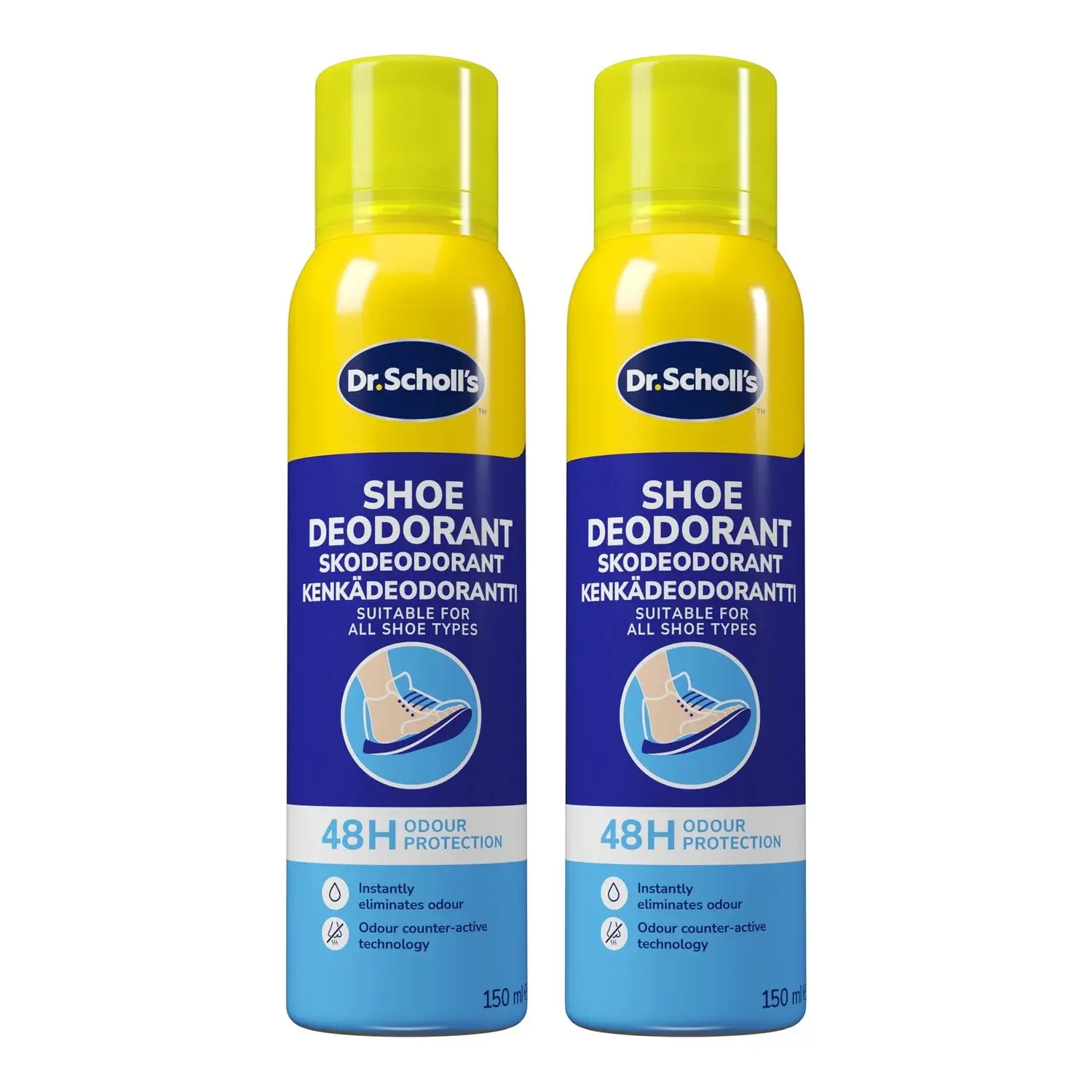 Scholl Scholl Fresh Step Shoe Spray Duo 2 X 150 ml - 300 ml