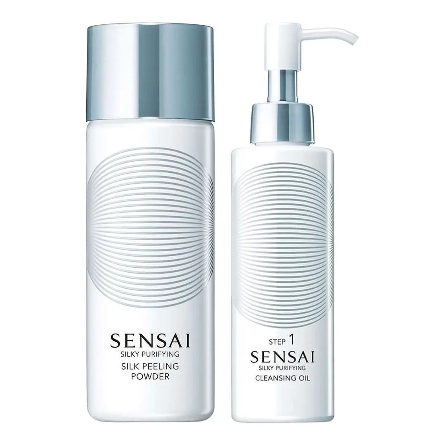 Sensai Sensai Silky Purifying Deep Clean Kit (Peeling Powder + Cleansing Oil)